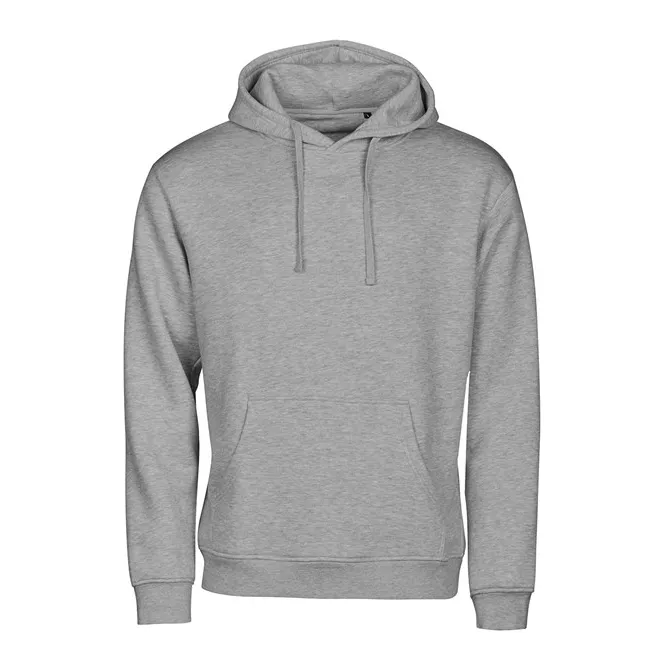 Tee Jays Hooded Sweatshirt — Heather Grey